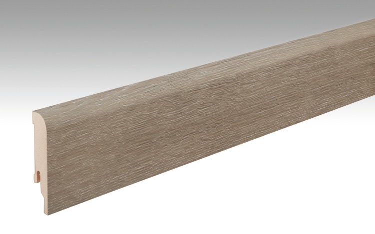 MEISTER Fussleiste Profil 5 PK  Grey Oak 6671 | 1-Stab - 2380 mm