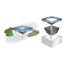 Vorschaubild Heissner Terrassenteich PE-Becken 380 Liter (B083-00)