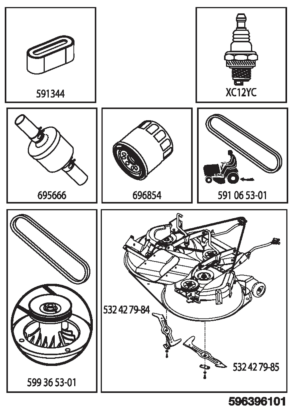 Explosionszeichnung Ersatzteile