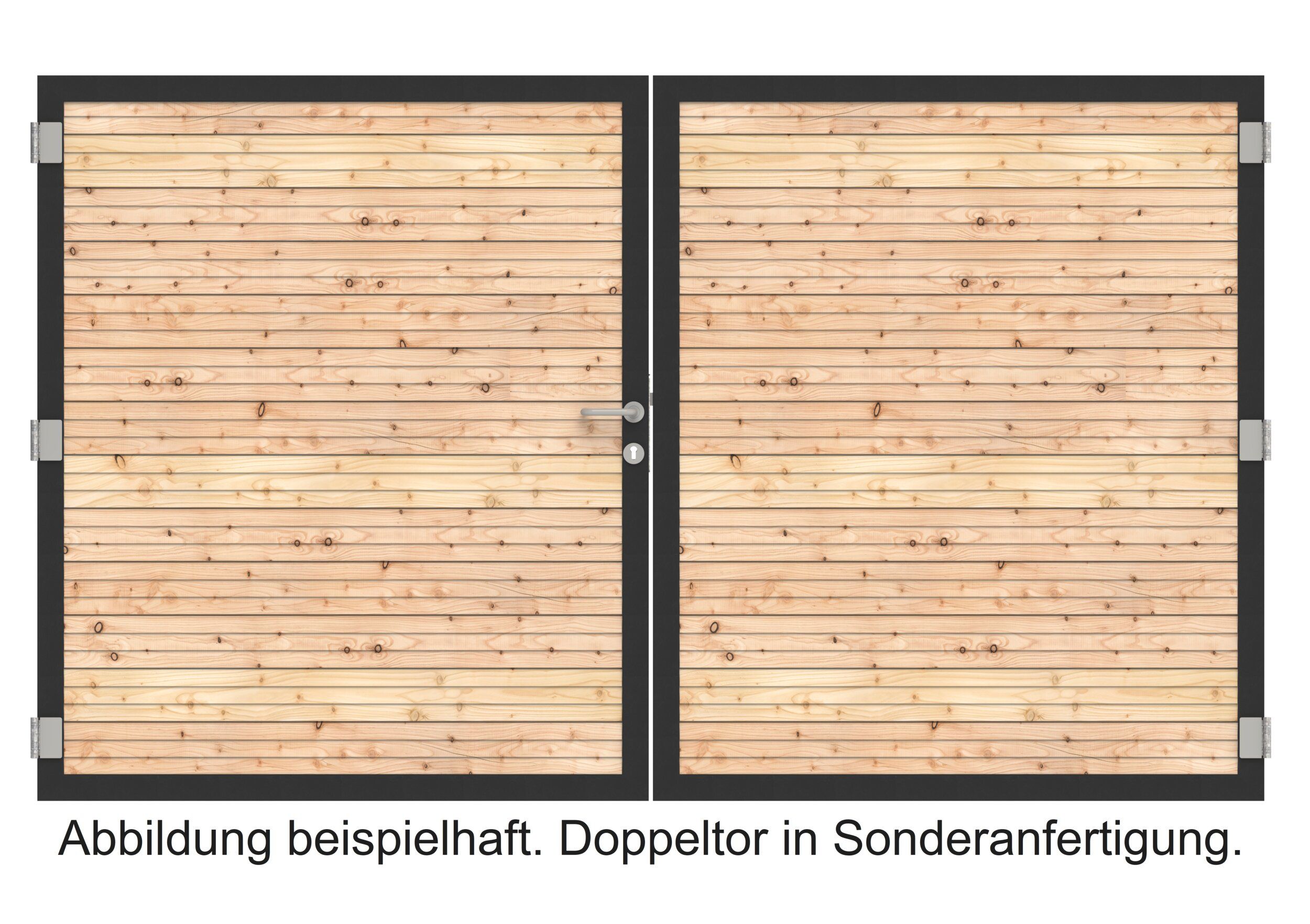 OSMO Juel A Doppeltor auf Maß inkl. Beschlagset