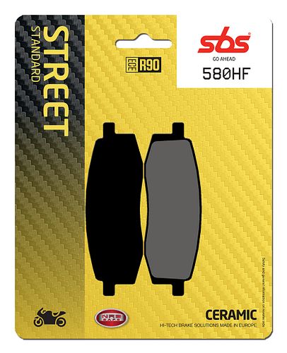 SBS Bremsbelag 580HF Street Ceramic