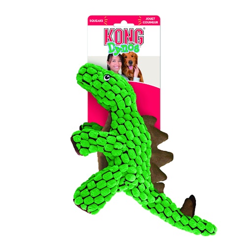 KONG Dynos Stegosaurus L grün Hundespielzeug