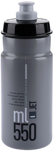 Elite Jet Plus Trinkflasche 550 ml transparent