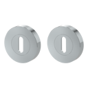 Vorschaubild Griffwerk Rosettenpaar rund GK4 -Chrom Schraubt. -BB