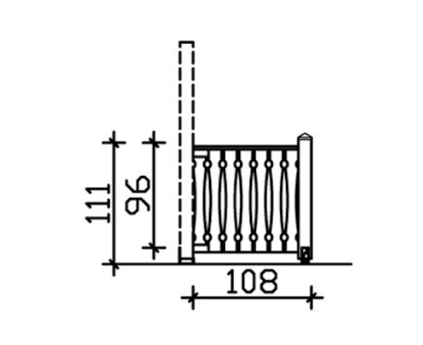 Skan Holz Brüstung Balkonschalung zu Pavillon Cannes / Orleans