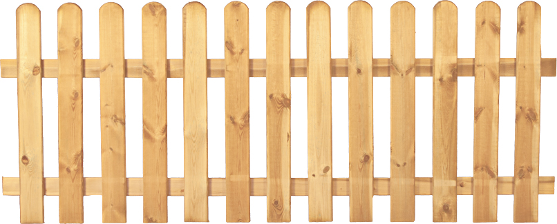 T&J HEIKO Gartenzaun gerade grün 200 x 100 cm