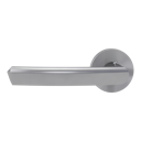 Vorschaubild Griffwerk Türgriff smart2lock 2.0 JETTE CRYSTAL Schraubtechnik -Edelstahl matt Griffpaar mit Drückerrosetten -smart2lock 2.0