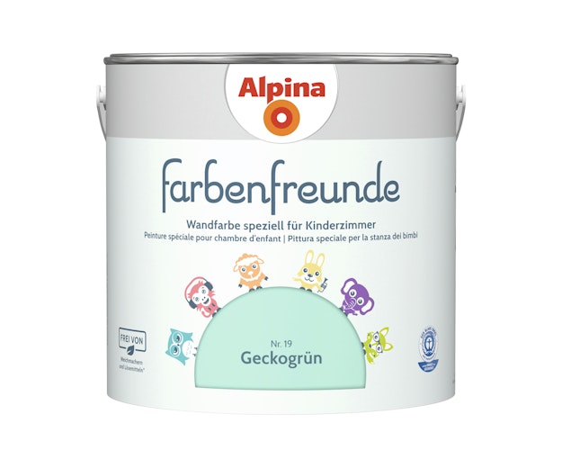 Alpina Farbenfreunde Nr. 19 Geckogrün 2,5 Liter matt