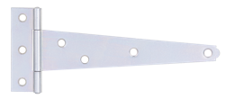 Alberts® Kistenband, galvanisch verzinkt dickschichtpassiviert, Scharnier LxB 70x22,5, Band LxB 150x33 mm 347338