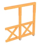 Skan Holz Andreaskreuz-Seitenwand für Terrassenüberdachung DouglasieZubehörbild