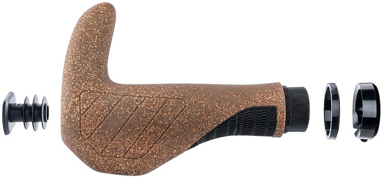 CONTEC MERGE Trekking Bar Kork Griff 96/140 mm braun