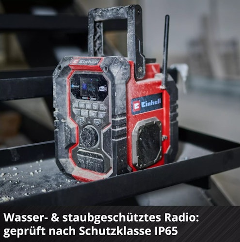 Einhell Akku-Radio TE-CR 18 Li DAB+/FM/BT - Solo 3407995