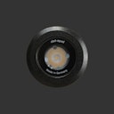 Vorschaubild DotSpot bmd nr r; black; 3 W; 2700 K; 10°; 5m