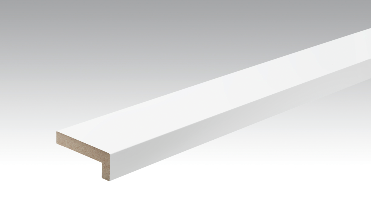 MEISTER Winkelabdeckleiste 2380 x 22 x 60 mm 00387 Classic-Weiß