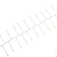 Konstsmide Weihnachtsbeleuchtung  Micro LED Lichterkette 200 bernsteinfarbene Dioden