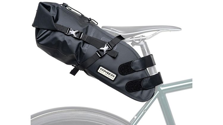 CONTEC Satteltasche Mile Grinder Back 10 schwarz