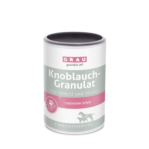 grau Knoblauchgranulat Nahrungsergänzung