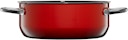 WMF Topf-Set Fuisontec Compact Red 3-tlg.