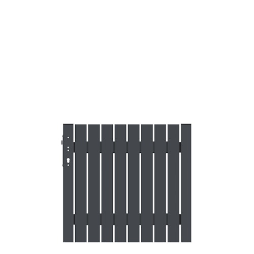 TraumGarten SQUADRA Alu Vorgarten Einzeltor 