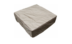 Gardenforma Ersatz-Wetterschutzhaube für Gasbrenner, aus Kanevas Textil, passend für Feuerstelle: Raung, Manhattan