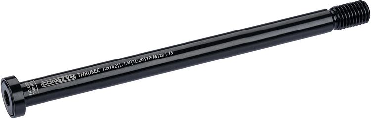 CONTEC Hinterradsteckachse Thrubee Rear 12 x 12 x 142 mm schwarz