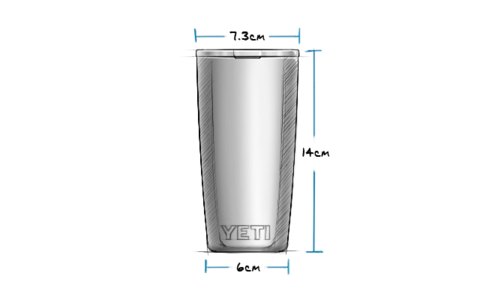 YETI Abmessungen