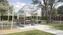 Vitavia Gewächshaus Freya 7600 inkl. 2 Seitenfenster - 7,6 m²