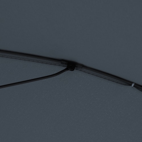 doppler Mittelmastschirm myZONE 200 Manual, Stahl Anthrazit / 100 % Polyester 180 g/m² 
