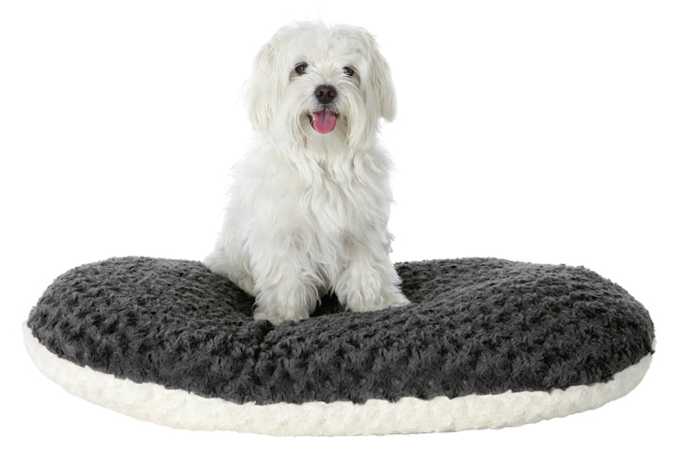 TRIXIE Kuschelkissen Kaline 98 x 62 Centimeter creme/grau Katzenliegeplatz