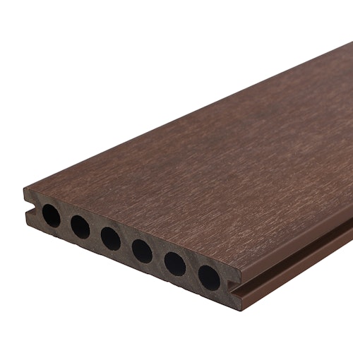 Fiberdeck Premium WPC-Terrassendiele RHK Ipé 23 x 138 mm