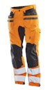 Vorschaubild Jobman Bundhose Stretch Hi-Vis mit Hängetaschen 2240