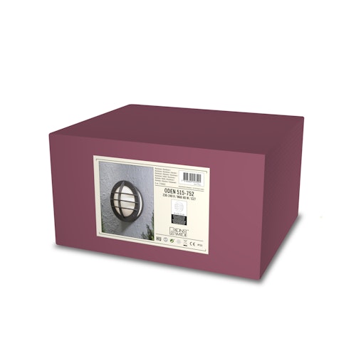 Konstsmide Wand-/Deckenleuchte Oden, versch. Farben 