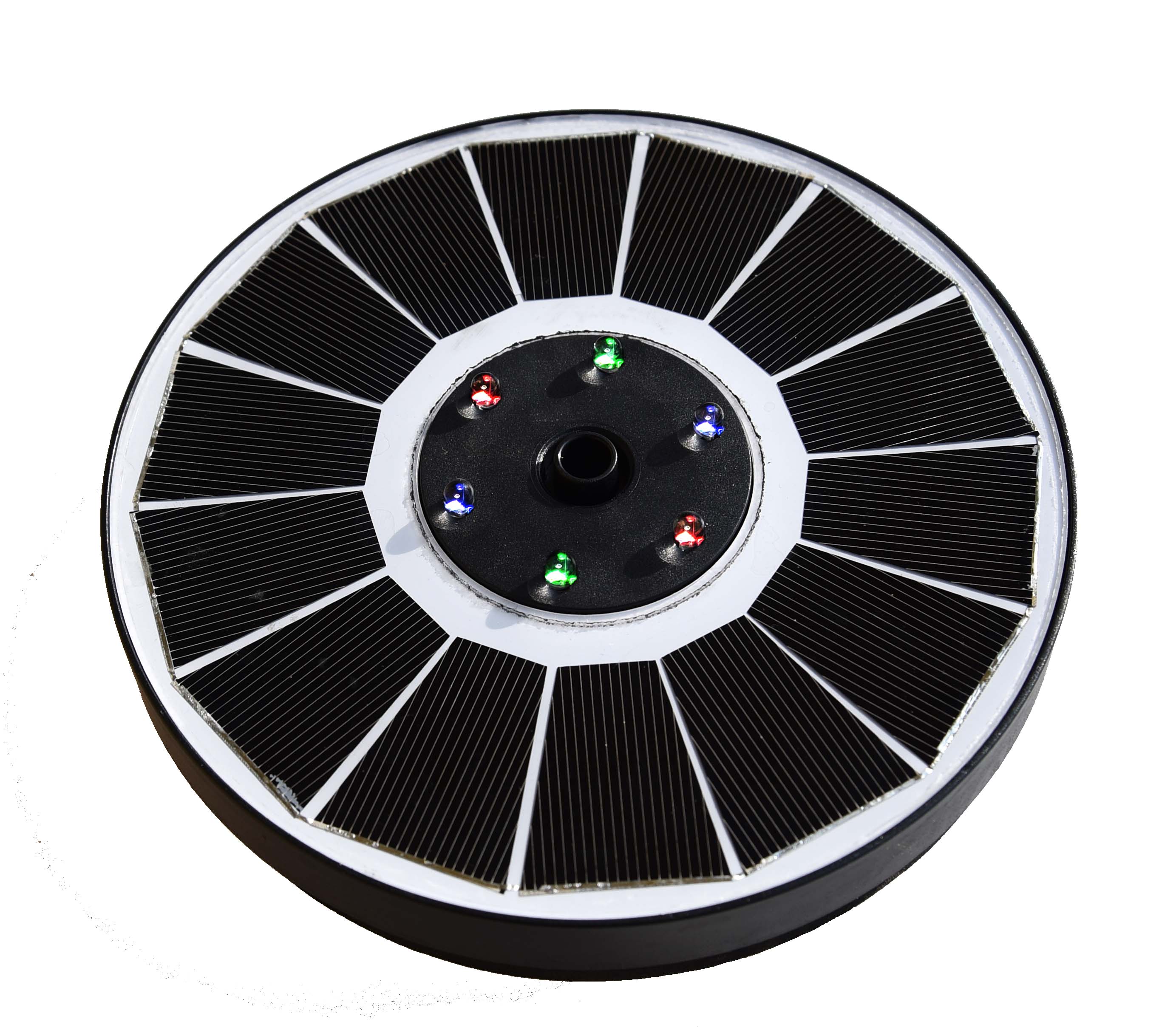 Heissner Solar Teichpumpen-Set ca.150 l/h mit LED