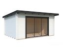 Vorschaubild Palmako Gartenhaus Lea 14,2 m² mit Schiebetür - 44 mm