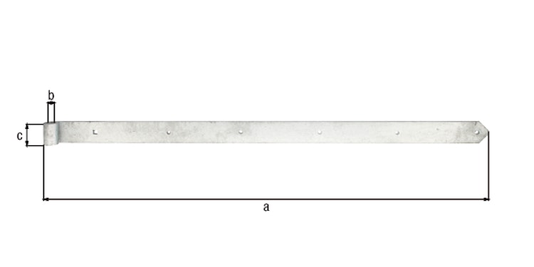 Alberts® Ladenband 1182x60 mm ⌀20 mm feuervz.