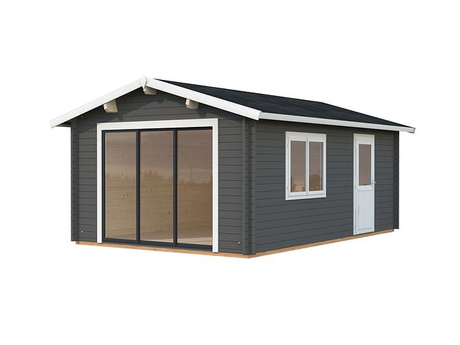 Palmako Gartenhaus Irene 19,0 m² - 44 mm Slide