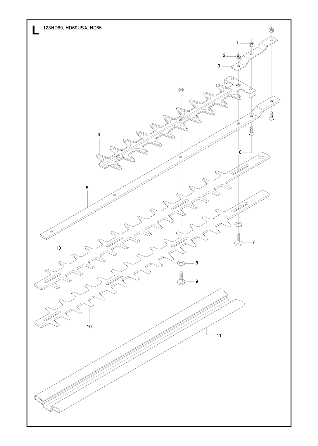 Explosionszeichnung Ersatzteile