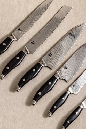 KAI Schinkenmesser SHUN NAGARE BLACK 9" (23,0 cm)