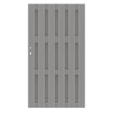 Vorschaubild TraumGarten Jumbo WPC Alu-Design Einzeltor 980 x 1790 mm