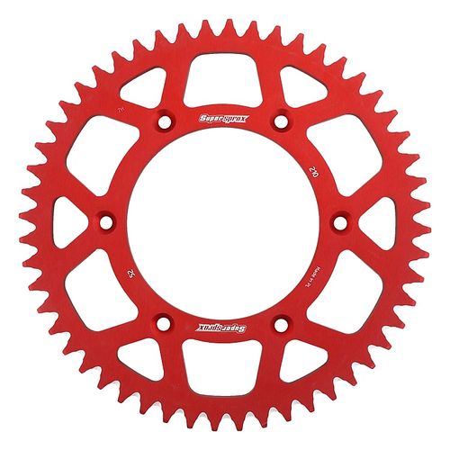 Supersprox Alu-Kettenrad 520 52Z (Rot)