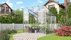 Vitavia Gewächshaus Freya 7600 inkl. 2 Seitenfenster - 7,6 m²