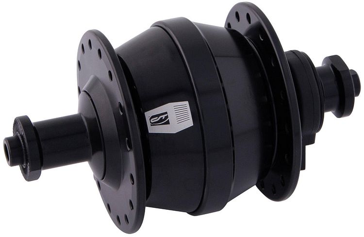 CONTEC Nabendynamo Powerhouse Hub 3 32 Loch schwarz