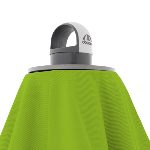 doppler Pendelschirm EXPERT 300 x 300 cm, Aluminium Silber / 100 % Polypropylen 220 g/m²