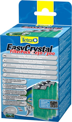 Tetra EasyCrystal Filter Pack C250/300 Filtermedium mit Aktivkohle