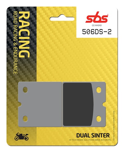 SBS Bremsbelag 506DS-2 Road Racing Endurance (weicher Biss)