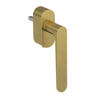 Griffwerk Fenstergriff VAYA 291 AVUS Gold matt L 7x40