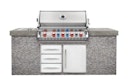 NAPOLEON Einbau-Gasgrill PRESTIGE PRO 665, Edelstahl inkl. Drehspieß