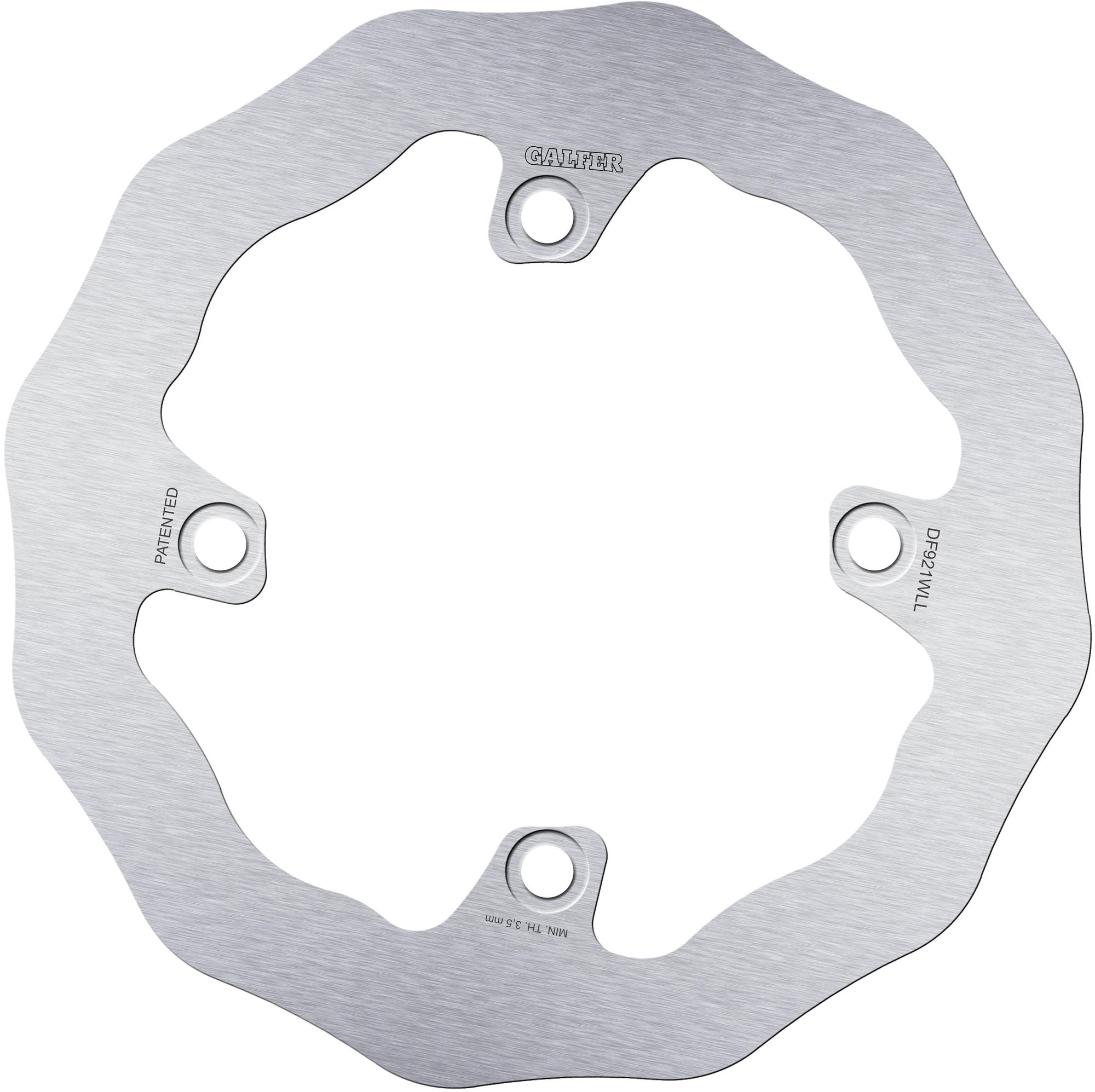 Galfer Bremsscheibe DF921 - Typ WLL (Offroad starr Muddy)