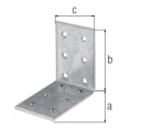 Vorschaubild Lochplattenwinkel vz. 60x60x40x2,5 mm GP (15 St.)