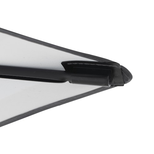 doppler Mittelmastschirm myZONE 190 x 125 Manual, Stahl Anthrazit / 100 % Polyester 180 g/m² 